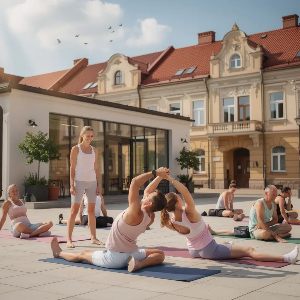 Interaktīva treniņu plānošanas sistēma uz datora ekrāna.