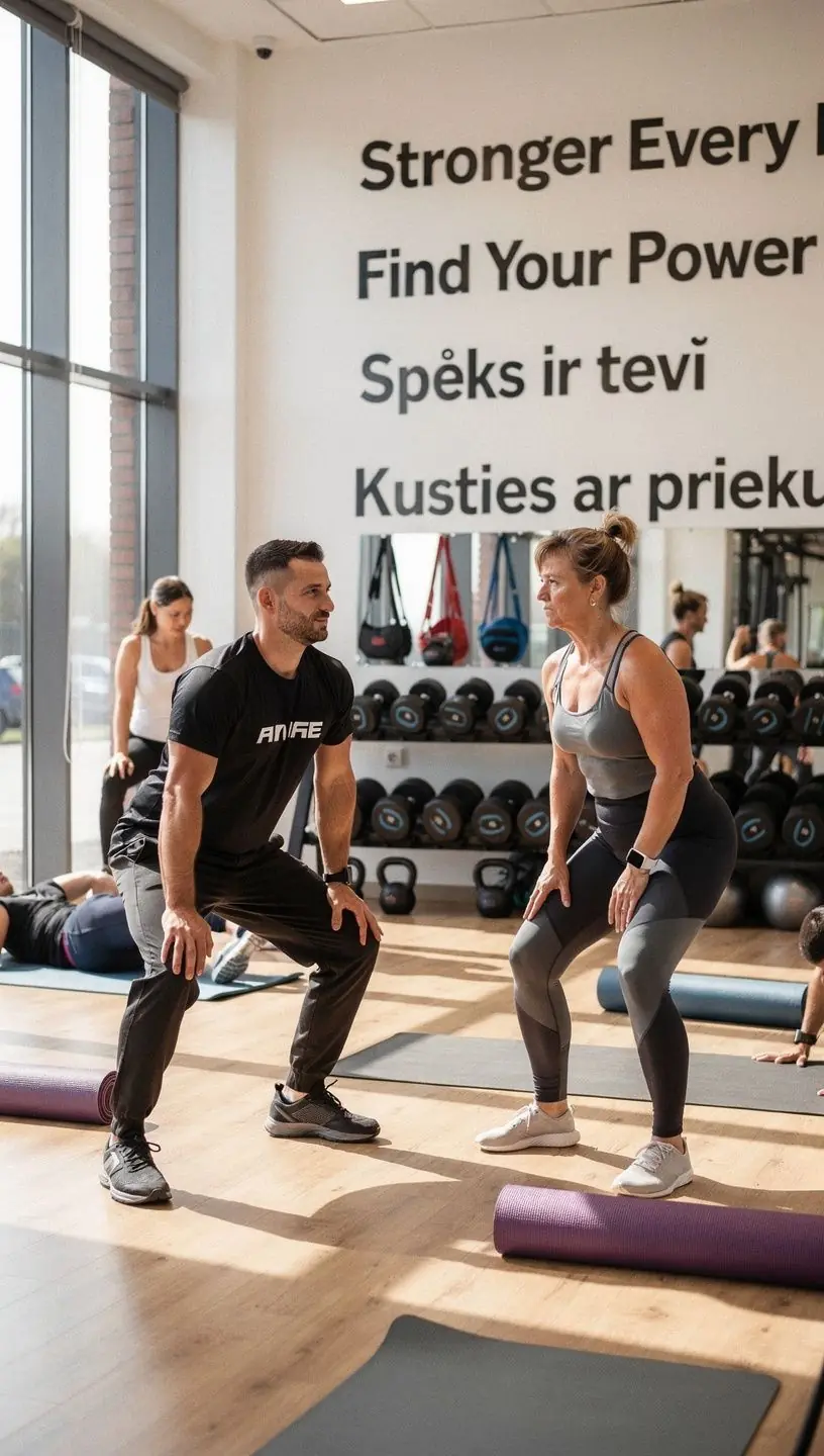 Grupas dalībnieki, kas aktīvi piedalās nodarbībā.